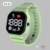 Reloj Digital LED C3-11 Fútbol Cuadrado Moderno Regalo Digital Deportivo Estudiante Moda Pulsera Luminoso