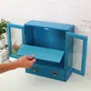 Madeira Maciça Retrô Parede Sala de Estar Cozinha Quarto Armário Cosméticos Copo de Água Caixa de Armazenamento Prateleira de Armazenamento Caixa Surpresa Vitrine