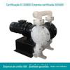 Bomba de diafragma elétrica de plástico de engenharia DBY polipropileno reforçado bomba química material PP bomba de lodo