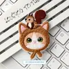 Pegatinas de Tela Bordadas de Gato de Dibujos Animados para Ropa, Pantalones y Suéteres, Parches Decorativos de Reparación, Calcomanías de Animales Lindos, Accesorios de Ropa