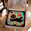Almofada de Assento Desenho Animado Verão Seda de Gelo Rattan Sintético Tapete Cadeira de Escritório para Sentar por Longos Períodos Almofada Macia para Glúteos Almofada de Sofá Macia Respirável Tapete Refrescante