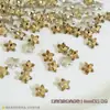 Rhinestones para decoración de uñas color marrón melardo, rhinestones puntiagudos amarillo ahumado brillantes, decoraciones mixtas para uñas tipo huevo de paloma y caramelo de roca