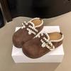Zapatillas Birkenstock Retro con Suela Gruesa y Aumento Interior para Mujer para Usar Afuera Otoño 2025 Nueva Moda Slip-On Slip-Ons