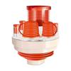 Drenagem de cozinha tubo de drenagem de seis vias conector de três vias tanque de vegetais 50 multifuncional máquina de lavar louça purificador de água integrado 2 pontos