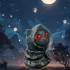 Figura de Gato Misterioso con Capucha Transfronteriza Estatua de Gato Negro Estilo Gótico con Adorno de Capa