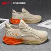 Tênis de corrida masculino Warrior 2026 novo verão casual sola macia absorção de choque respirável tênis esportivo para homens M
