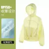 Ropa Ligera Original de Hilo para Exteriores con Protección Solar para Mujer, Chaqueta Transpirable de Secado Rápido para Verano, Anti-UV, Transpirable, Cintura Ajustada Corta, Protección Solar