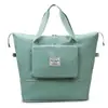 Bolsa de Viaje Plegable Transfronteriza para Mujer, Bolsa de Fitness de Gran Capacidad, Bolsa de Equipaje para Distancia Corta, Bolsa Portátil de Almacenamiento para Maternidad, Bolsa de Cabina