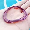 Lazo para el pelo de estilo sencillo para mujer, banda elástica tres en uno, cuerda básica para el pelo, accesorio para el pelo de estilo fresco coreano, anillo negro para el pelo que no daña el cabello