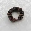 Cor de café escuro strass cetim intestino grosso elástico de cabelo feminino amarrar parte de trás da cabeça rabo de cavalo elástico de cabelo de alta elasticidade acessórios de cabelo atacado