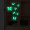 HP-YG035 comércio exterior borboleta adesivos luminosos criativos fluorescentes adesivos decorativos fábrica vendas diretas quarto infantil adesivos luminosos