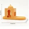 MM3D011 Enfeites de estilo arquitetônico étnico transfronteiriço, decorações festivas de mesa, enfeites de plástico, luzes noturnas LED criativas, peças de exibição