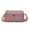 Bolso grande nuevo estilo coreano con cremallera de cuatro capas, elegante bolso de hombro para mujer de mediana edad, popular bolso cruzado de gran capacidad para invierno.