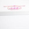 Nova Pulseira de Narciso Flor Eterna com Flor Real, Pulseira Trançada à Mão de Flor de Cerejeira, Joia para Estudantes e Meninas, Namorado, Namorada, Joia de Casal