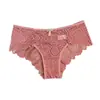 Ropa interior Transfronteriza Amazon Sexy Calzones de Encaje para Mujer Transpirables con Lazo Calzones para Mujer