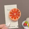 Simulação de Hobby Fruta Tanghulu Pequeno Grampo de Cabelo para Mulheres Grampo para Franja Lateral Grampos Fofos para Cabelos Rebeldes Infantis Grampo de Cabelo Adorno de Cabeça
