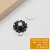 Tipo Adhesivo Polea Universal Rueda con Rodamiento de Bolas sin Perforaciones Base Engrosada para el Hogar Rueda Pequeña Silenciosa Móvil Resistente al Desgaste
