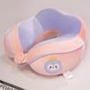 Almohada Linda de Capibara en Forma de U para Viaje en Coche Almohada para Cuello Oficina Siesta Almohada para Columna Cervical Almohada de Capibara en Forma de U