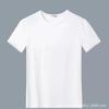 2023 cor sólida t homens e mulheres slim bottoming camisa camisa de verão juventude casual camiseta estudante casal roupas fábrica vendas diretas