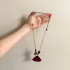 Cadena para Clavícula con Borla Apilable para Mujer, Collar Multicapa 2026 Nuevo, Gargantilla, Cadena para el Cuello, Estilo de Nicho de Lujo Ligero de Alta Gama