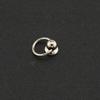 En stock con anillo monje cabeza chupete uña teléfono móvil carcasa hebilla colgante accesorios de bolsa uña decorativa Accesorios para teléfono móvil Cabeza de Monje