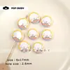 Cuentas Sueltas de Acrílico Serie Cachorro Lindo de Dibujos Animados Bolsa de Materiales para Manualidades con Cuentas Accesorios para Colgantes de Joyería Accesorios