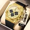 Reloj Suizo de Lujo Multifuncional para Hombre con Seis Manecillas y Esfera Grande, Modelo Popular de Comercio Exterior, Disponible para Dropshipping