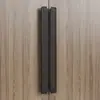 Nova Maçaneta de Vidro Bronze Antigo Estilo Chinês para Portas de Quartos Privados de Hotel, Salões de Banquetes e Lojas, Maçaneta de Porta de Madeira Maciça de Abertura Dupla com Design Patenteado
