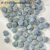 Jingdezhen cerámica joyería cuentas de vieira cuentas sueltas bolsa de material para collar estudiante femenina concha diy tejido a mano nuevo
