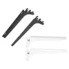 Suporte de Coluna Espessada Laminado Preto e Branco Suporte de Vidro Placa de Madeira Suporte de Estante Rack de Exibição Acessórios