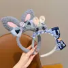 Diadema de Cabeza de Judy de Disney Diadema de Felpa de Conejo y Zanahoria Accesorios para el Cabello para Mujeres Foto en el Parque Zootopia