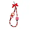 Cadena Lanyard para Teléfono Móvil Lazo Rojo Fruta Media Colgante Llavero Cámara CCD Lindo Ins