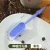 Ferramentas de jardim plástico carnudo pá colher cor micro paisagem pá solo verde planta vaso plantio broca dupla finalidade