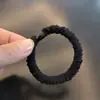 Banda de goma para el cabello para mujer, tocado de cuerda, aro elástico para el cabello, sencillo, famoso en Internet, accesorios para el cabello sencillos, funda de cuero, cuerda fina para el cabello para mujer