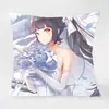 Almohada Ruta Azul Dormitorio Cojín de Sofá Animación Periférico Secundario Regalo de Cumpleaños Almohada para Dormir de Animación Dibujos Animados