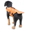 Roupa de Banho para Pet Ajustável Mais Vendida Transfronteiriça Primavera e Verão, Coleira Boia Segurança Colete Salva-Vidas para Cachorro