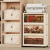 Armario de Almacenamiento Plegable Multifuncional de Múltiples Capas Engrosado para Hogar, Sala de Estar, Dormitorio, Renta, Ropa, Bocadillos, Libros, Juguetes