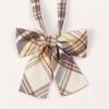 Uniforme escolar estilo japonés con cuello floral pequeño, corbata de lazo Jk, traje de marinero holgado con corbata de lazo
