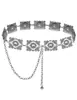 Cinturones de Moda Europeos y Americanos, Decoración Retro para la Cintura, Cadena de Cintura Tallada para Mujer, Adecuado para el Uso Diario Casual con Faldas y Jeans, En Stock