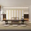 Biombo Celosía Plegable Estilo Japonés Moderno Sala de Estar Hotel Estudio Dormitorio Pasillo Puerta de Entrada Plegable Móvil