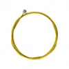 Jiawei Oro Cable de Cambio de Marchas de Nano Acero Cable de Freno Núcleo Accesorios para Ciclismo Cable de Acero para Bicicletas de Montaña, Carretera, Plegables Ajuste de Velocidad