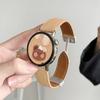 Adequado para Pulseira de Relógio Huawei Gt4, Nova Pulseira de Relógio Gt5/6 de Couro Genuíno Magnética Gt3, Pulseira para Watch 3 Pro/4 Pro, Gt2