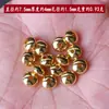 Ábaco de Cobre de Color 18K Cuentas Sueltas Espaciador Hecho a Mano para Pulsera DIY Espaciadores para Pulsera Accesorios de Joyería Cuentas Doradas Espaciador Dorado Espaciador