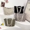 Ropa de Algodón para Primavera y Otoño Bolso de Mujer Bolso Bandolera de Gran Capacidad Bolso Tote Bolso de Hombro Bordado Acolchado Nylon de Exportación Bolso de Mujer para Viajes