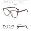 Armazones para Gafas de Prescripción Ovalados Ultra Ligeros de Alta Definición Dr.Lolly, Adecuados para Lentes de Prescripción, en Color Cool Tea Transparente Gris