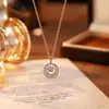Collar de Corazón Palpitante S925 Plata de Ley Más Vendido Cruzado para Mujer Lujo Ligero Moda de Nicho de Gama Alta Cadena Lively para Clavícula