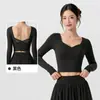 Conjunto de Roupa de Yoga Feminino Casual Respirável com Tela Fitness Duas Peças Roupa Externa Pilates Emagrecedor Corrida Conjunto Esportivo