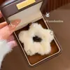 Grampo de Cabelo Inverno Carta Outono e Inverno Estrela Floco de Neve Recheado Grampo Lateral Feminino Doce e Fofo Grampo de Cabelo Coreano Grampo para Franja