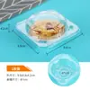 Caixa Atacado para Duas Tortas de Ovo/Caixa Plástica para Embalagem de Alimentos/Embalagem Plástica para Ovos/Embalagem Plástica Blister