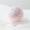 Decoración Navideña Nueva Transfronteriza Bola de Navidad Rosa Estrella de Cinco Puntas Adorno Colgante para Árbol de Navidad Estrella para la Punta del Árbol Colgante de Navidad